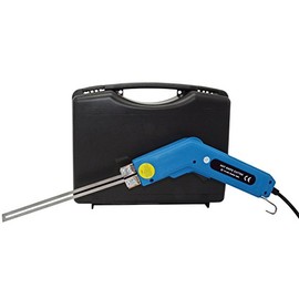 Foam Cutting Tool 250 Watt Hot Knife Sleeving and Rope Cutter with 10-Inch Blade and Carrying Case