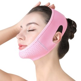 Neyared Chin Lift Mask, Reusable V Line Lifting Bands Face for Women Men