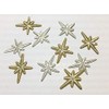 and.A Patch Iron Mini Flower Star Set of 10 Iron