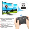 Mini Wireless Keyboard Backlit Black 2.4G RF 10-Meter Working Distance