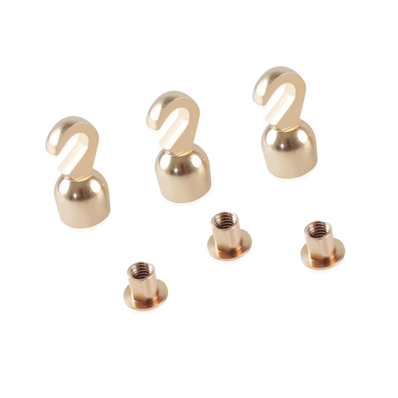 HQPARRTS for Grandfather Clock Weight Shell Hook and Nut Set