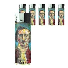 Edgar Allan Poe Horror Lighter Set of 5 Pieces D-397