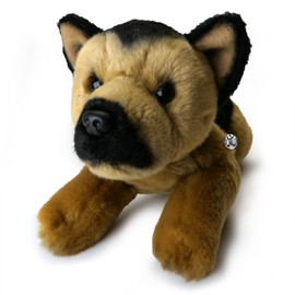 German Shepherd Cuddly Toy Dog Lying Plush Dog Plush Toy Charlie – Cuddly Toys *biz