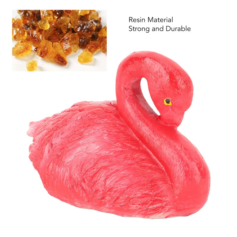 Flamingo Decorations Floating Flamingo Ornaments for Fish Pond Fish Tank