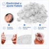 100 Protectores Auditivos Desechables para Teñir el Cabello, Ducha, Baño