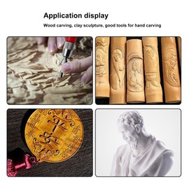 Linoleum Cutter Kit,Linoleum Block Cutters,Printmaking Carving Cutter Stainless Steel Blades Accurate Cutting Easy Grip Linoleum Cutter Set for Pumpkin Wood