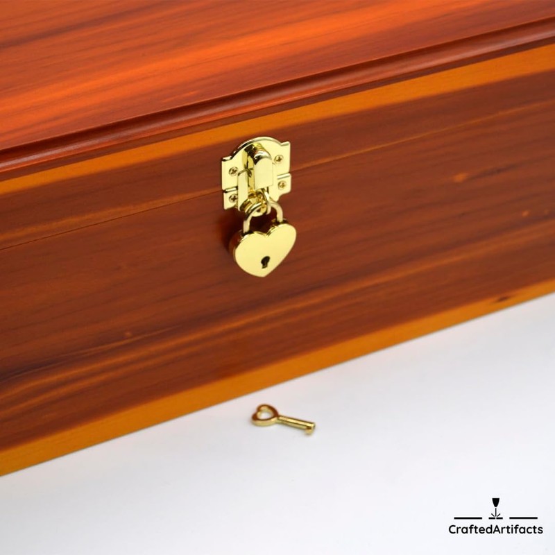 Crafted Artifacts Aromatic Cedar Urn for Human and Pet Ashes,