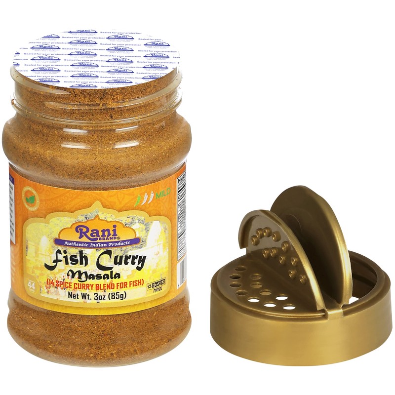 Rani Fish Curry Masala (14-Spice Curry Blend for Fish) 3oz