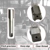 Lzcdelyxiao 1-1/16"-12 Tap UN Right Hand Straight Flute Machine Tap