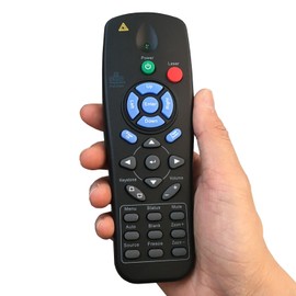 Replacement Remote Control for Vivitek Projectors D963HD D871ST D751ST D853W D803W-3D D805W-3D H1180CBHD H1185CBHD