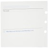 Filofax Personal Week to View Any Year undated Diary,white