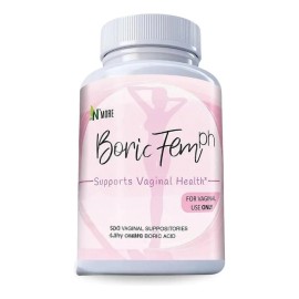 N'more Boric Acid Vaginal Suppositories- 100% Pure - Made...