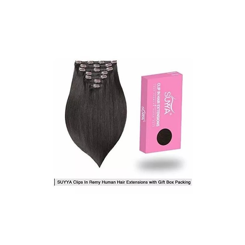 CM Extensión De Cabello Natural N1b Apagado Negro 40.6 Cm