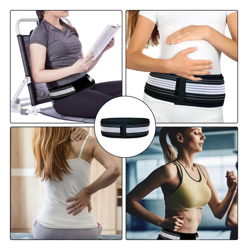 Katyjun Ortho Back Comfort Sciatica Belt, Non-Slip Adjustable Ortho Belt,