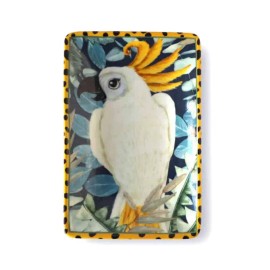 La La Land Rectangle Trinket Tray Good Times Cockatoo