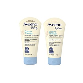 Aveeno Baby Eczema ipMXK Therapy Moisturizing Cream for Dry Skin, 5 Ounce (2 Pack)