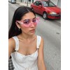 Ehoomely Y2K Sunglasses for Women Men Trendy Shield Wrap Around