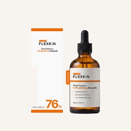 Flexkin Ampoule Moist Balance L-Brightening Whitening Ampoule 100ml L-Brightening Ampoule 100ml / 플렉스킨 앰플 모이스트 밸런스 L-브라이트닝 미백앰플 100ml L-브라이트닝앰플 100ml