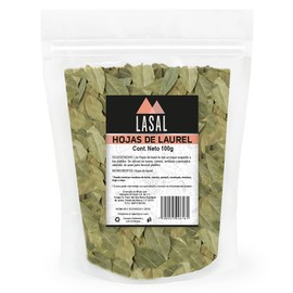 Hojas de laurel 100 Gramos Pouch Resellable Lasal,1 item