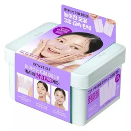Dewtree 듀이트리 픽앤퀵 콜라겐 모공 탄력 뜯어쓰는 더블 패드 380g, 1개, 100매입 DewTree Pick and Q Collagen Pore Elasticity Double Pad 380g, 1 piece, 100 sheets [100 sheets x 1 unit]