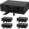 4 Piezas 20x18x8CM Plegable Magnética Caja de Regalo con Cinta