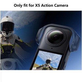 JOYSOG X5 Microphone Muff, Foam Soundproofing Noise Reduction Cover for Insta360 X5 Action Camera Microphone Wind Filter