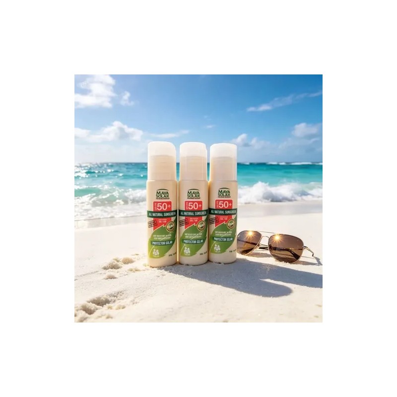3 Pack 75ml Cu Protector Solar Maya Solar Fps50 Para