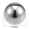 sourcing map 304 Stainless Steel Hollow Cap Ball for Railing