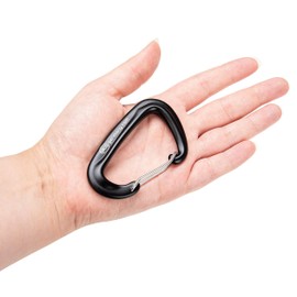 alca® Carabiner Hooks Pack of 2 500 kg Load Capacity Key Ring Camping Outdoor Leisure