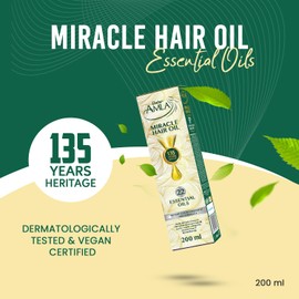 Dabur Dabur Amla Luxe Hair Oil | 200 ml | Lightweight Hair Oil | Nourishes & Conditions Hair | Amla & 22 Essential Oils | Dermatologically Tested & Vegan | 97% Natural