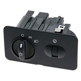 Marketplace Auto Parts - Headlight Switch - Without Fog Lights and Automatic Headlights - Compatible with 2001-2004 Ford F-250 Super Duty
