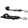 CustomTieDowns 2 Pack, 2 Inch x 4.5 Foot Stainless Steel