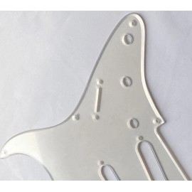 No Brand Pickguard For Fender US 57' 8 Sctew Stratocaster Strat Guitar CLEAR TRANSPARENT