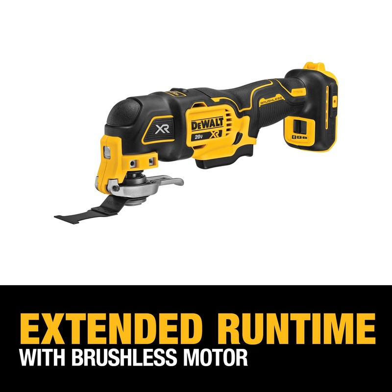 DEWALT 20V MAX XR Oscillating Multi-Tool Cordless, Variable Speed Brushless