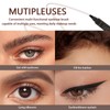 Microblading Eyebrow Pencil,3D Waterproof Microblading Eyebrow Pen 4 Fork Tip