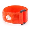 8 Inch Orange Cinch Strap with Eyelet - 5 Pack