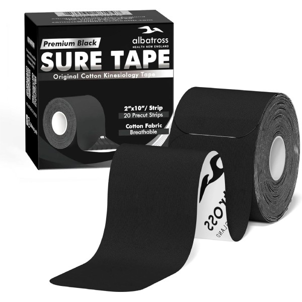 Branded KT Tape synthetic 20" Precut 10 Strips Kinesiology Therapeuti