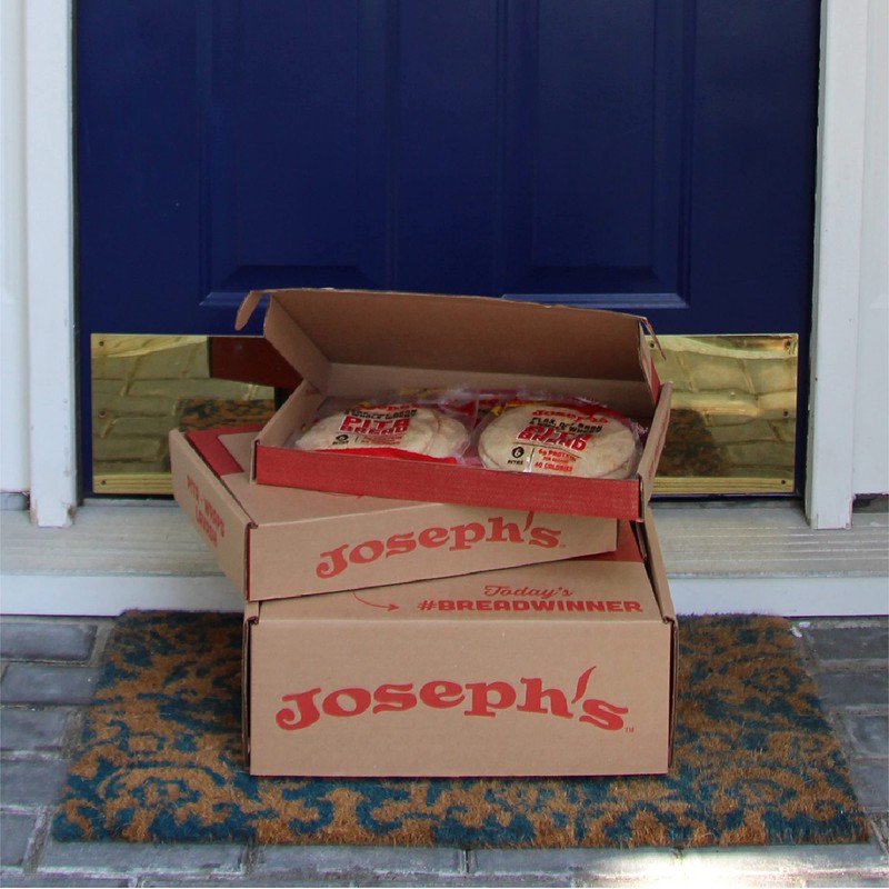 Joseph's Low Carb Wrap Value 3-Pack, Flax, Oat Bran and