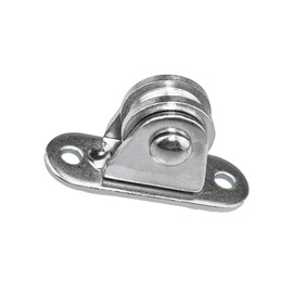 Small Washing Line Pulley Wheel Kit, Detachable Stainless Pulley Block for Clothesline, Hanging Plants, Mobile Sliding Door