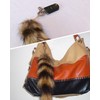 KGDUYC Fox Tail Pendant Key Fob, Fur Tail Keychain, Extra