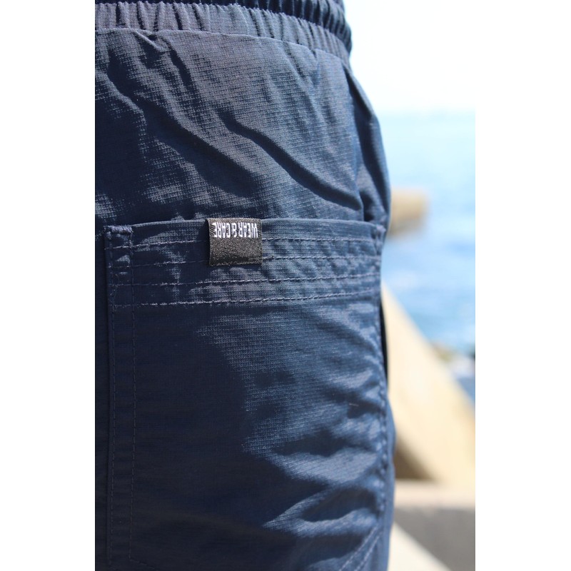 Surf Monkey Quick-Dry Men's Swimming Trunks Volley Shorts, navy