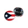 Puerto Rico Flag Pinback Buttons - 1.5 Inch Round -
