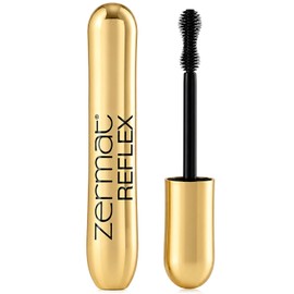 Máscara de Pestañas Reflex Color Negro, Fórmula Voluminizadora, Otorga Rizado, Volumen, Definición y Pestañas Largas con Tratamiento que cuida tus Pestañas y Promueve el Crecimiento Línea Deluxe