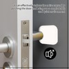 Seimneire 6 Pcs Square Door Stoppers Wall Protectors, Self Adhesive