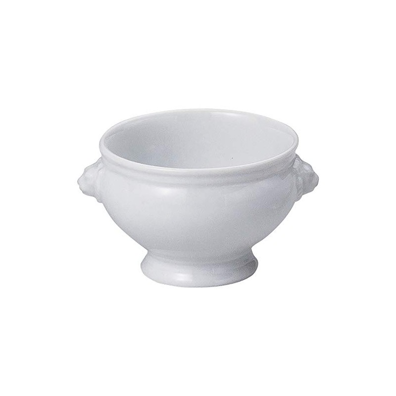 山下 Crafts Soup Cup White 13 × 11 × 7.5