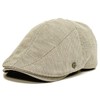 Happy Hat MQUM Hun-677-03 Men's Hat, Cool Chambray Style, Black,
