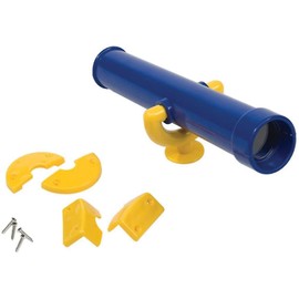 Kids Childrens Toy Telescope perfect for Climbing Frames, Tree House Play Dens Play House Garden Fun (Blue)