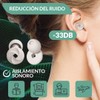 ORIGINALSAT Earplugs, Earplugs with Noise Reduction of 33 dB, Interchangeable