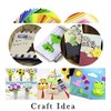 YYCRAFT Craft Soft Felt Sheets 9" x 12" - Pack