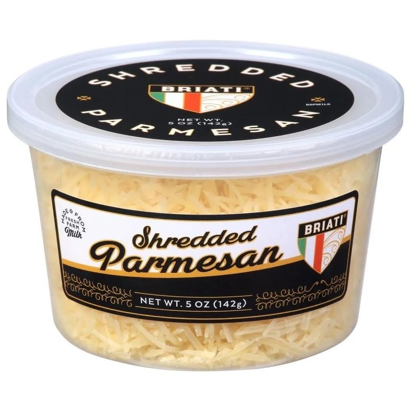 Briati Parmesan Shredded, 5 oz, 4 Pack